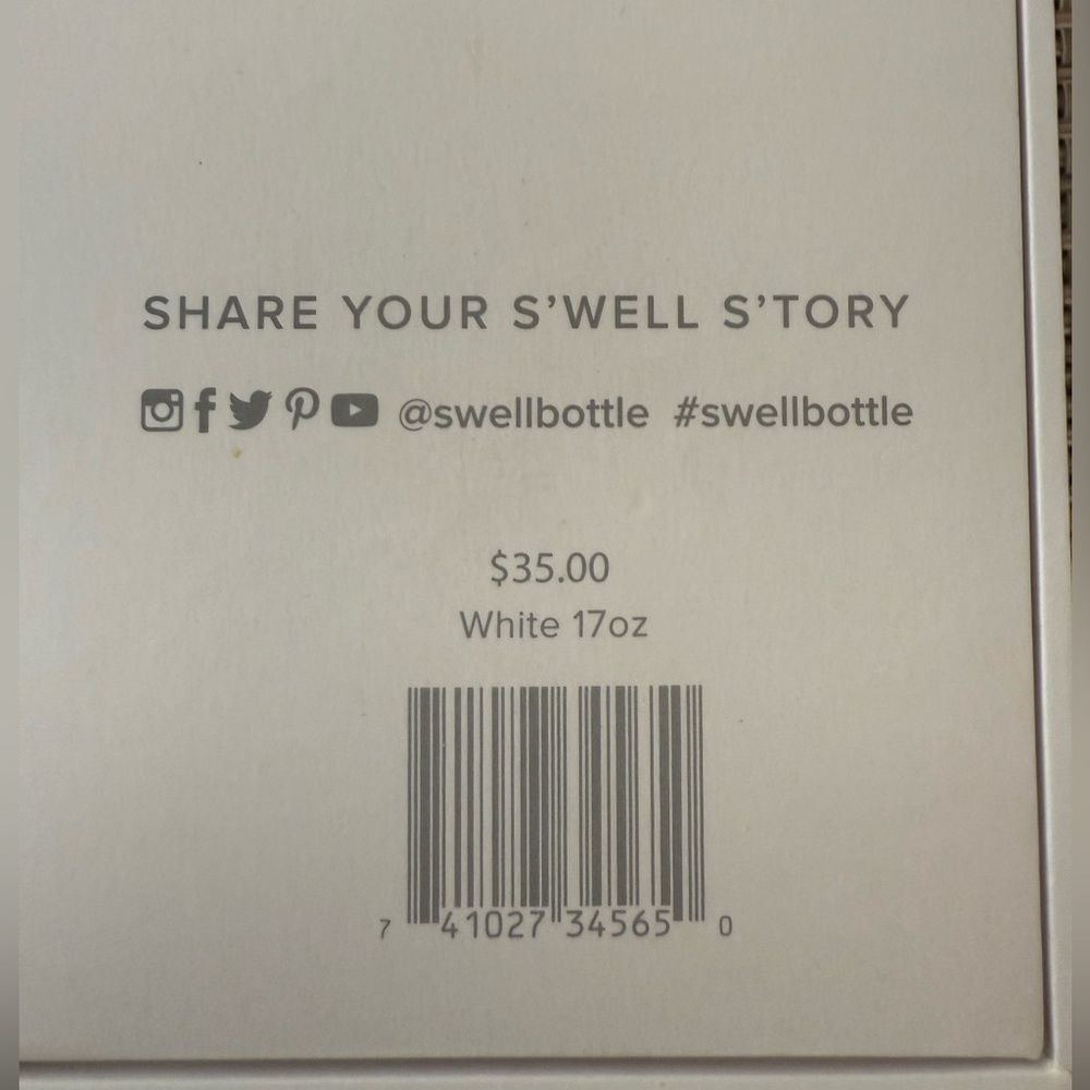 🆕 S’well swell stainless steel hot cold bottle Apple HQ logo Mothership store 🍎 - Picture 3 of 11